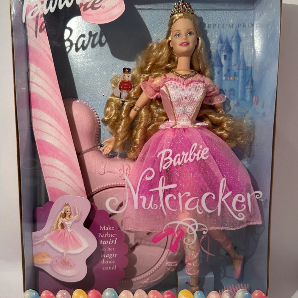 Barbie Nutcracker Doll 2001 vintage Y2K sugar plum princess Christmas